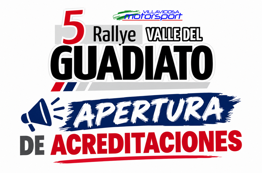 Apertura de acreditaciones del Rallye Valle del Guadiato